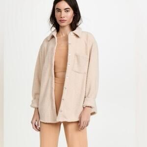 Donni Sherpa Shirt Jacket